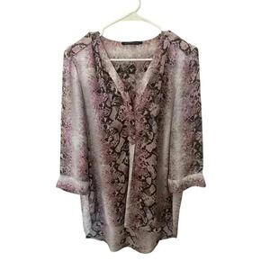 Jennifer &‎ Grace Long Sleeve Blouse